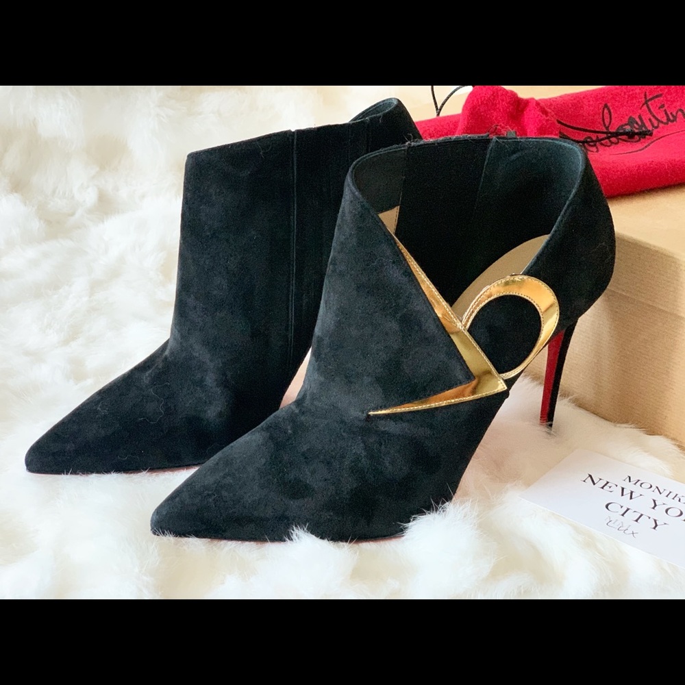 Authentic Christian Louboutin CL 100 Bootie 40